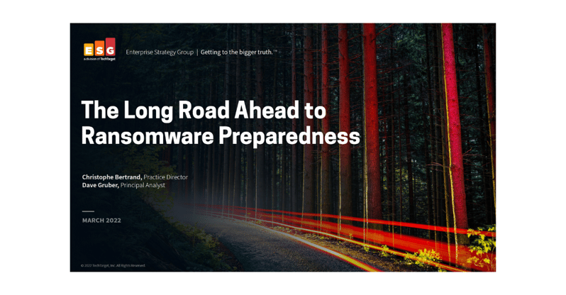 Ransomware Preparednesss