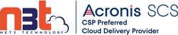 Acronis SCS preferred partner badge