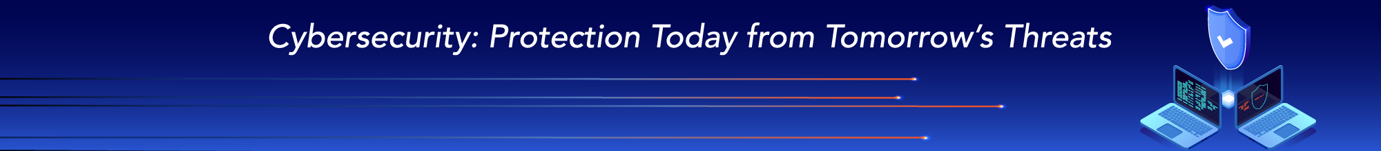 Cybersecurity top banner image