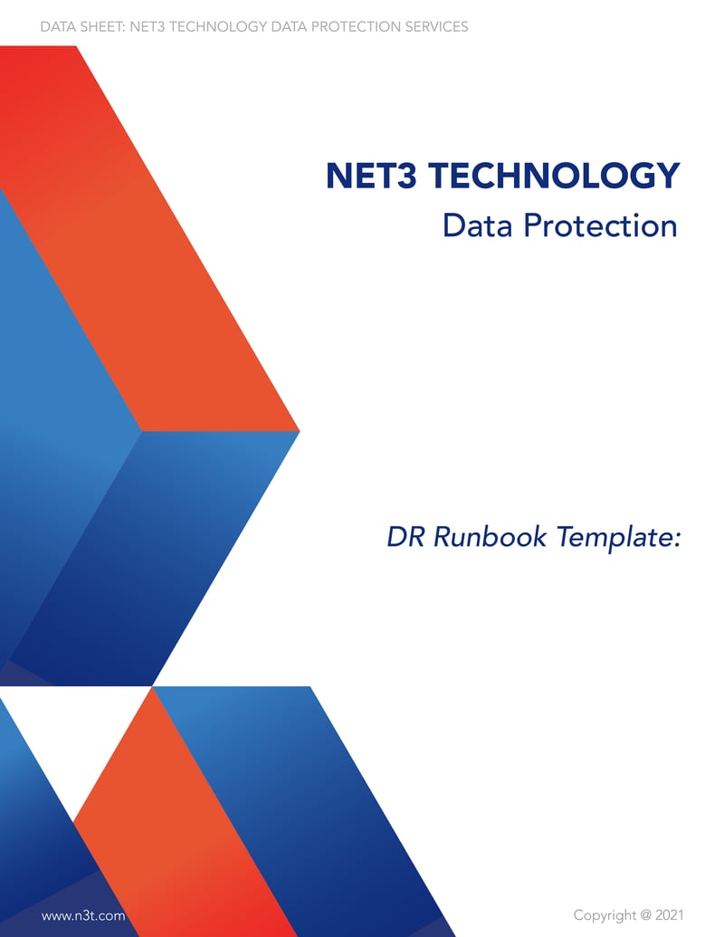 DR Runbook Template