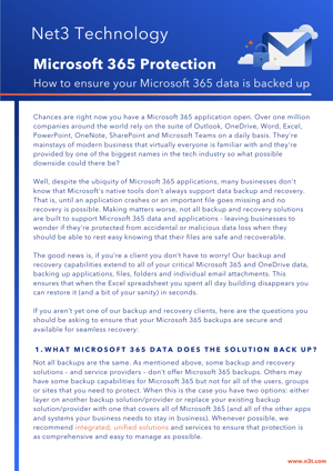 How to ensure your Microsoft 365 data is backed up_page1