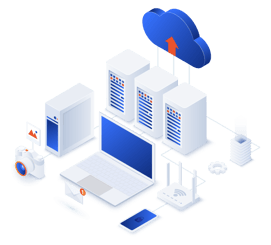 devices backing up to cloud graphic 