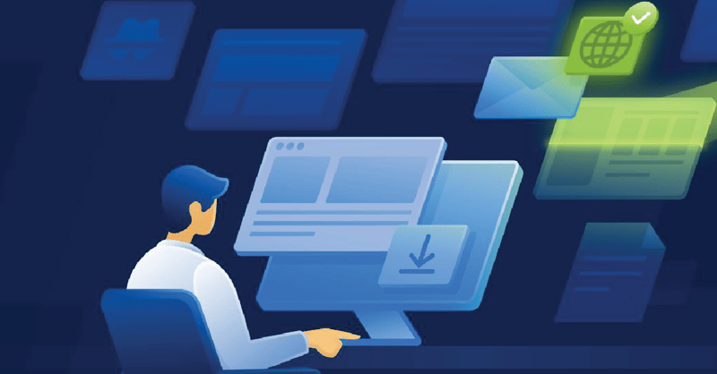 guy on computer graphic 