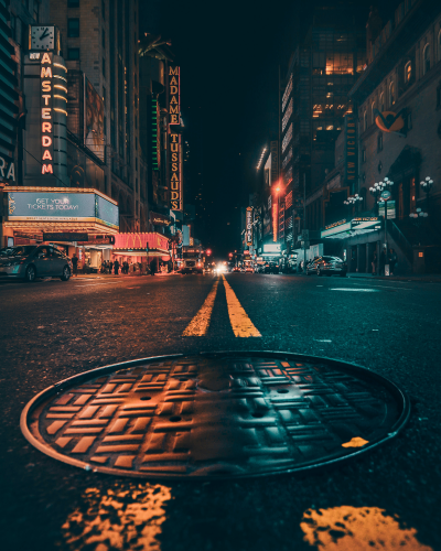 City Pot Hole Image