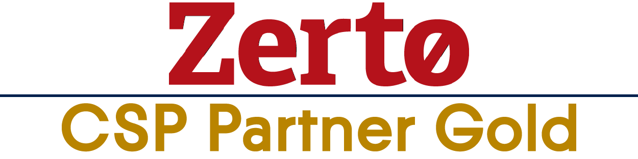 Zerto gold partner badge 
